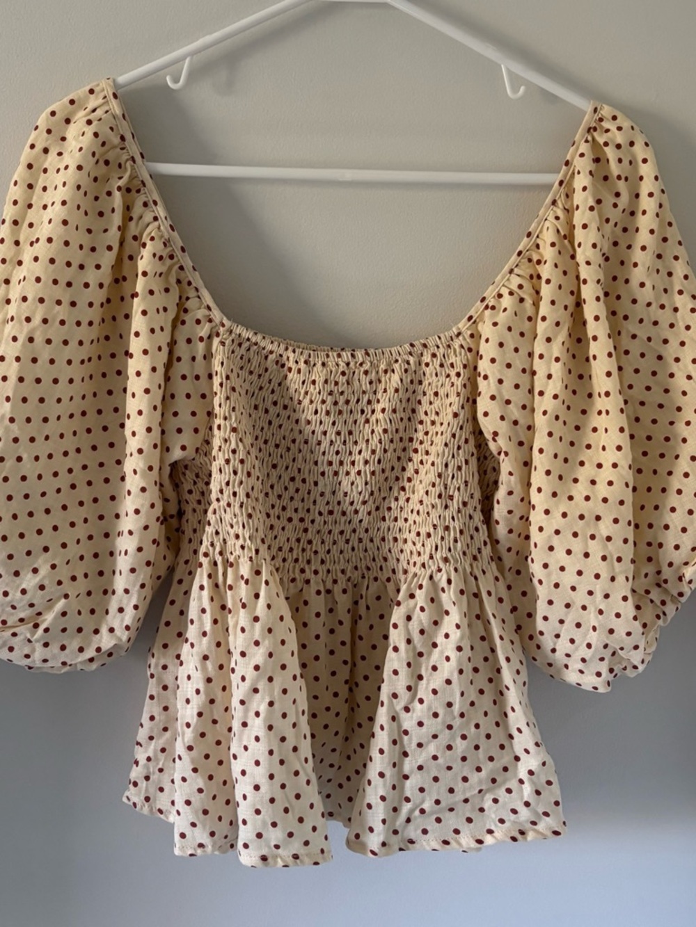 Polka Dot Blouse